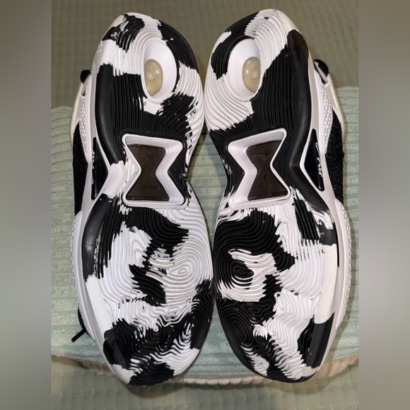 Nike Paul George PG5 Team Basketball Shoes Black/White Mens 7 DA7758 VGUC - Picture 9 of 9